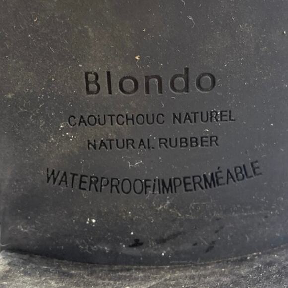 Blondo Elvina Women's Black Leather Zip Pointed Toe Block Heels Ankle Boots 8.5M - Picture 5 of 7